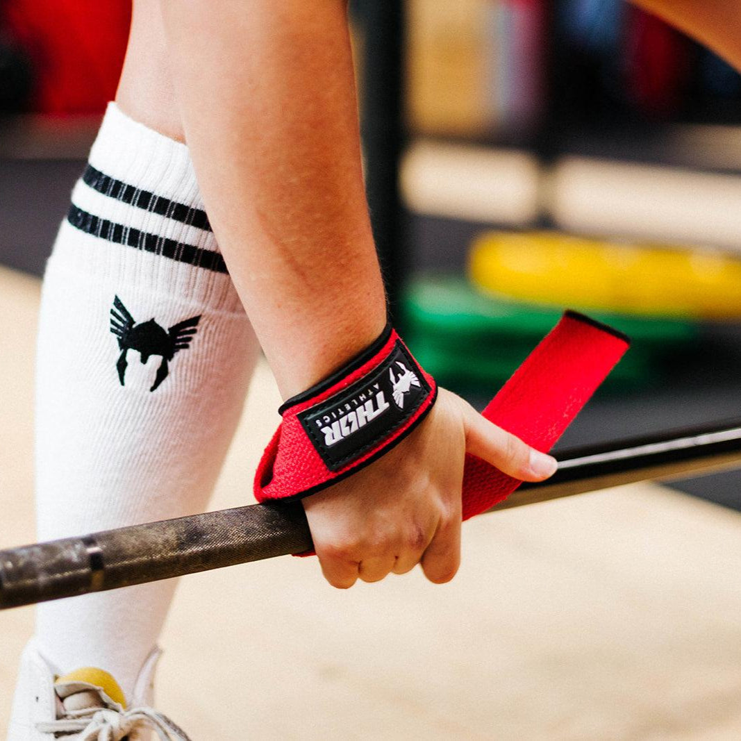 Red Edition Lifting Straps - Thor Athletics