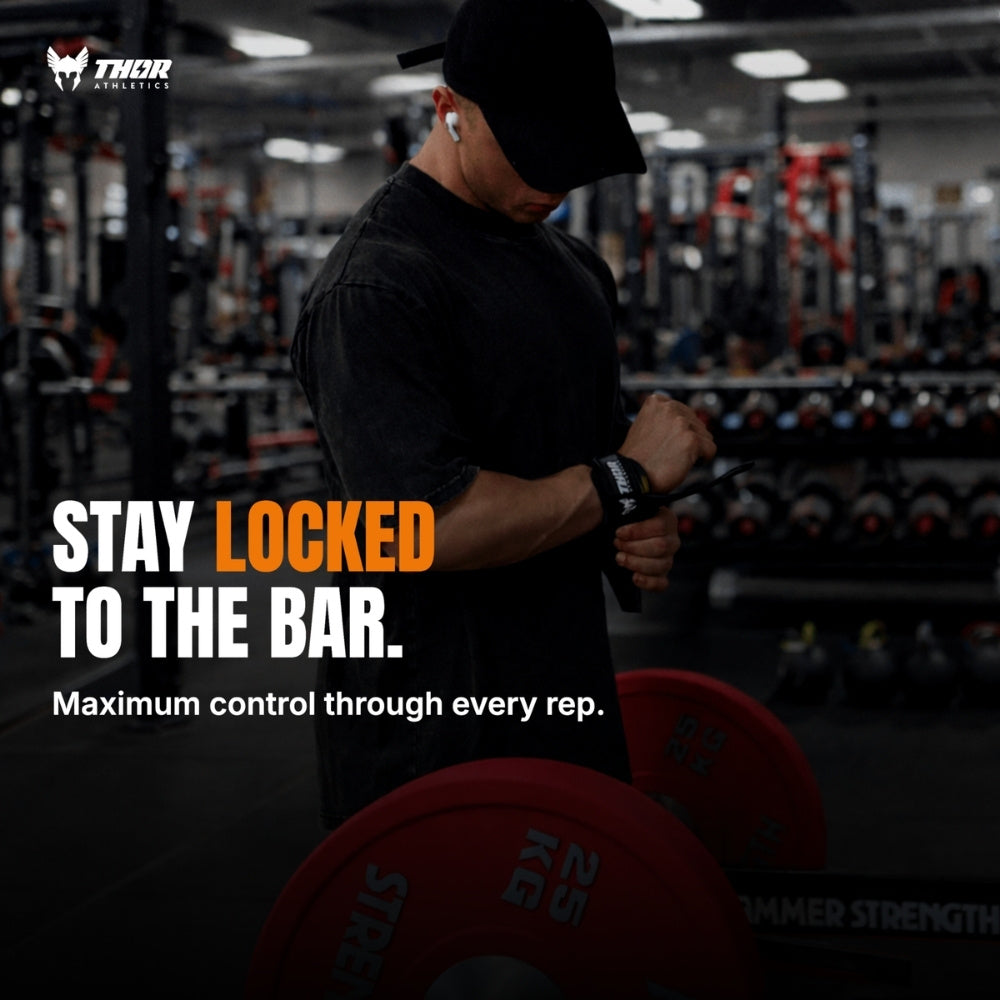 Thor Lifting Grips | Schwarz