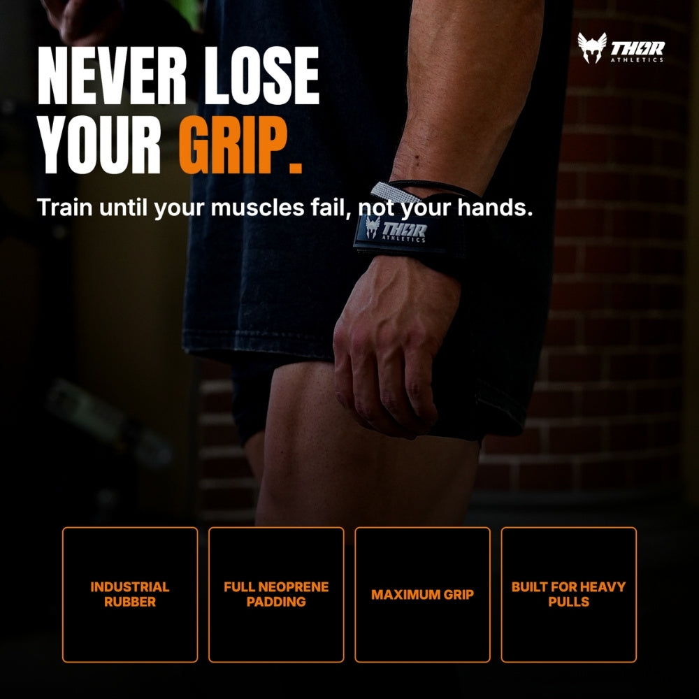 Thor Lifting Grips | Schwarz