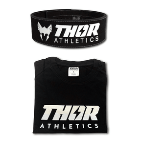 Lifting Belt + Divinity T-Shirt | Bundel met korting | Thor Athletics