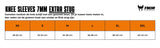 Kniebandagen 7mm | Extra fest | Schwarz