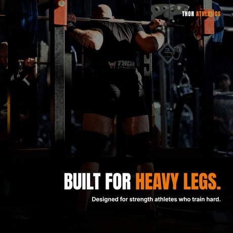 Knee Sleeves 7mm | Zwart | Powerlifting & Fitness